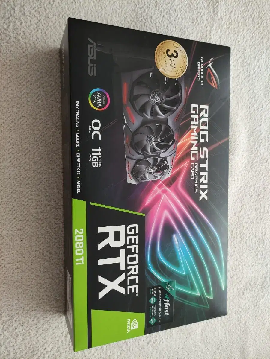 RTX 2080ti 스트릭스 판매